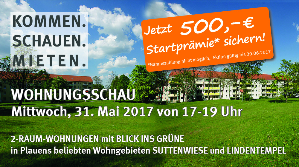 Wohnungsschau Mai 2017