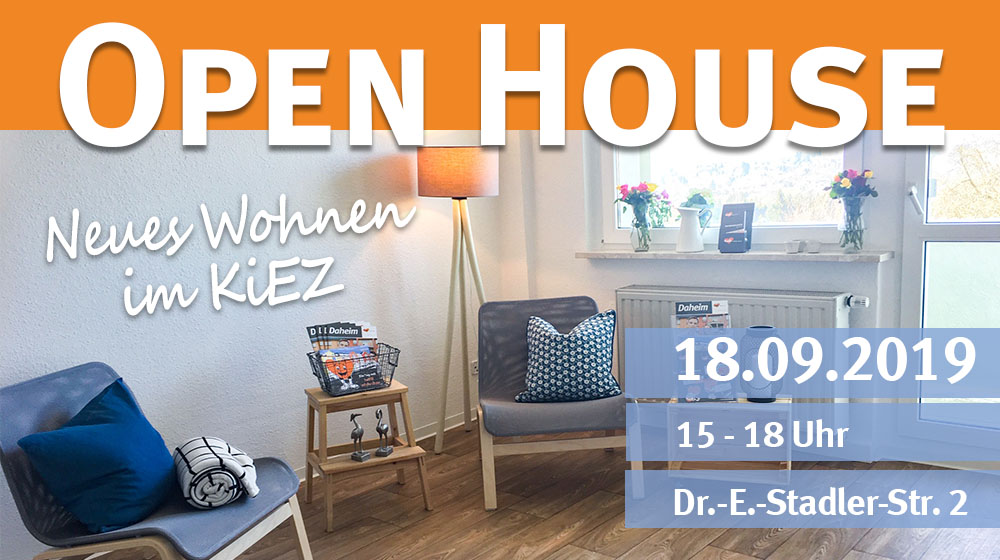 Open House: Wohnungsschau im Chrieschwitzer Hang